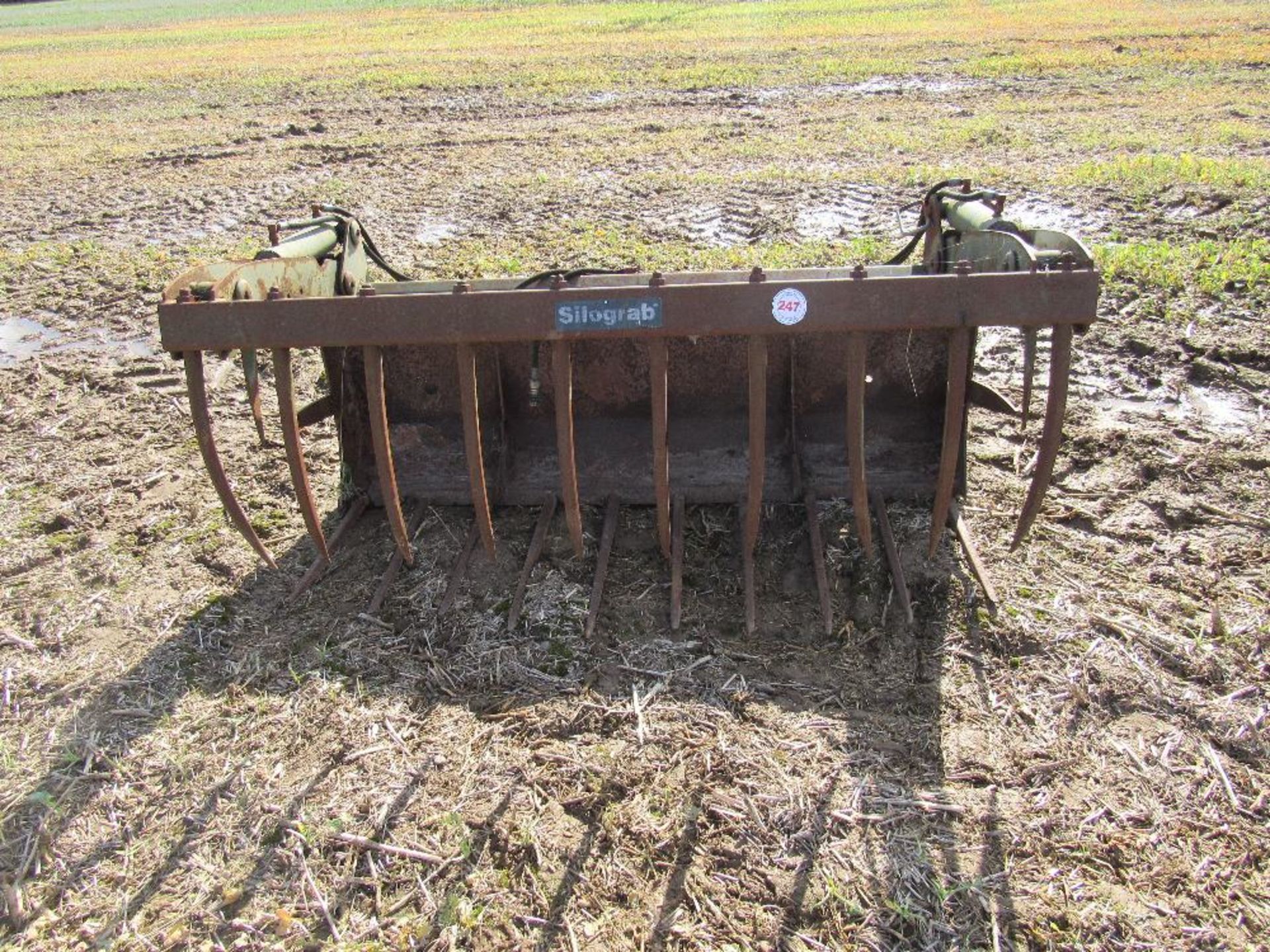 6ft Quicke silage grab