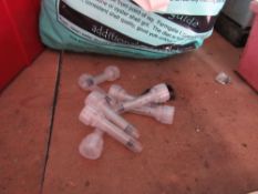 Bag of unused syringes
