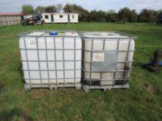 2 x IBC containers
