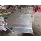 Stainless steel table,