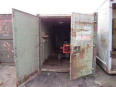 Steel container, 6.3m x 2.