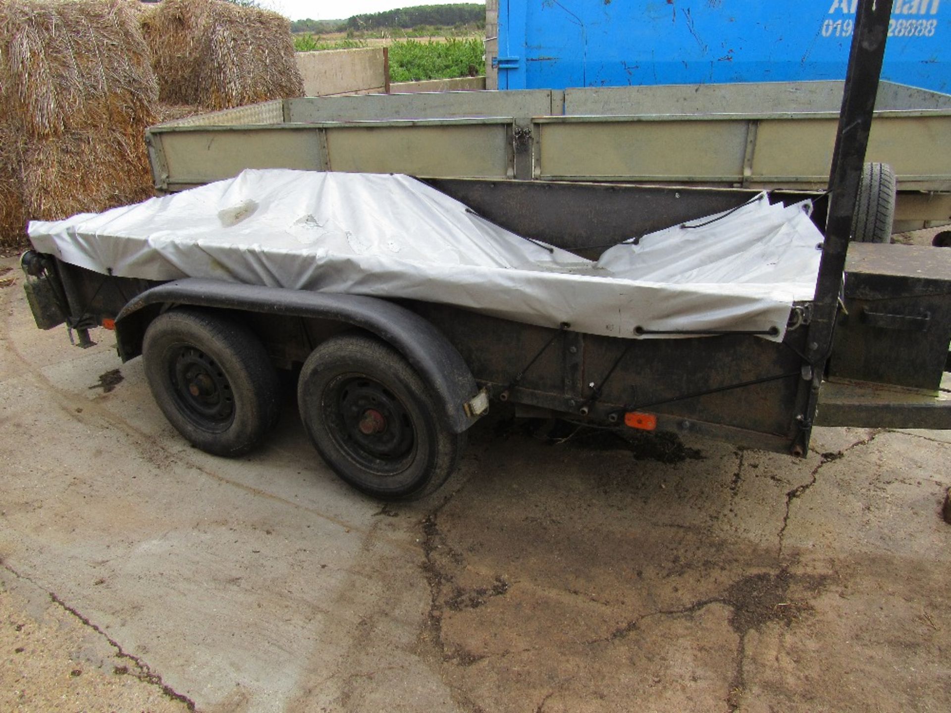 10ft Car trailer with tandem axle - Image 2 of 2