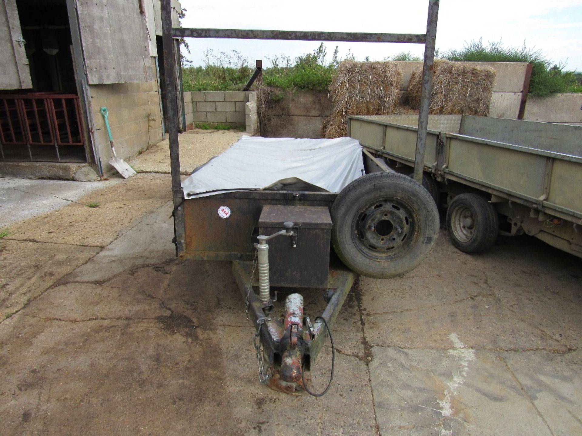 10ft Car trailer with tandem axle