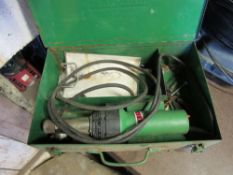 Lester plastic welder n box with 3 robs of plastic