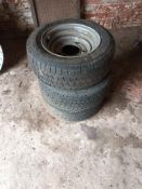 3 x Tyres for Ifor Williams trailer 185/60R - 12C
