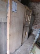 3 x Wooden doors and a stable door
