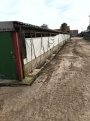 2 x 120ft electric operated 1m curtains