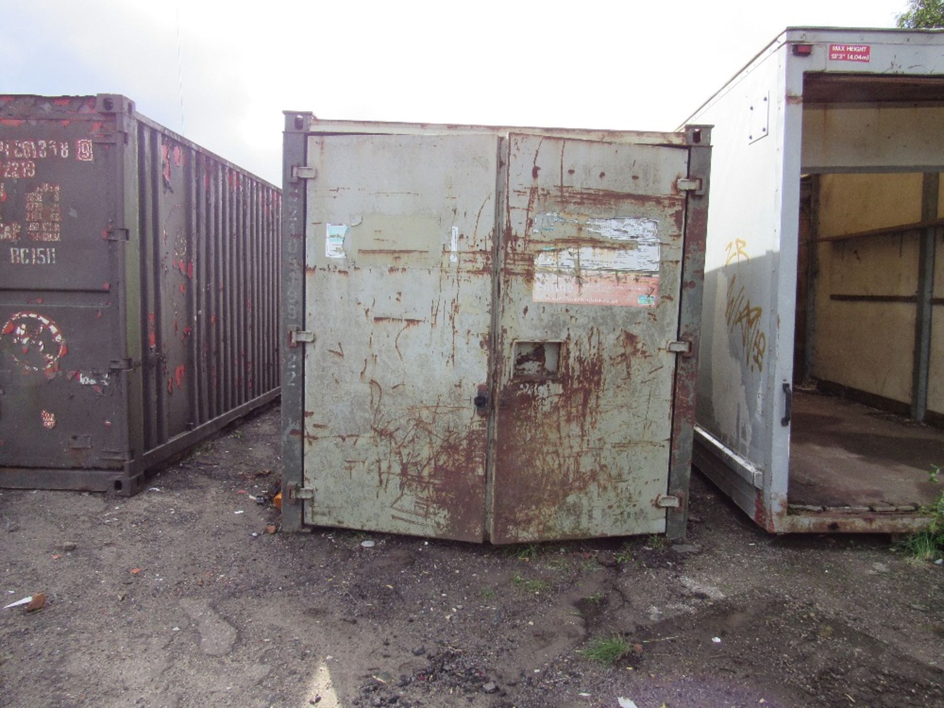 Steel container, 6.3m x 2. - Image 2 of 2