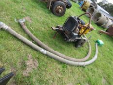 Water pump and hose