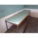2 x Tables 76cm x 150cm