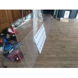 Quantity of perspex screens