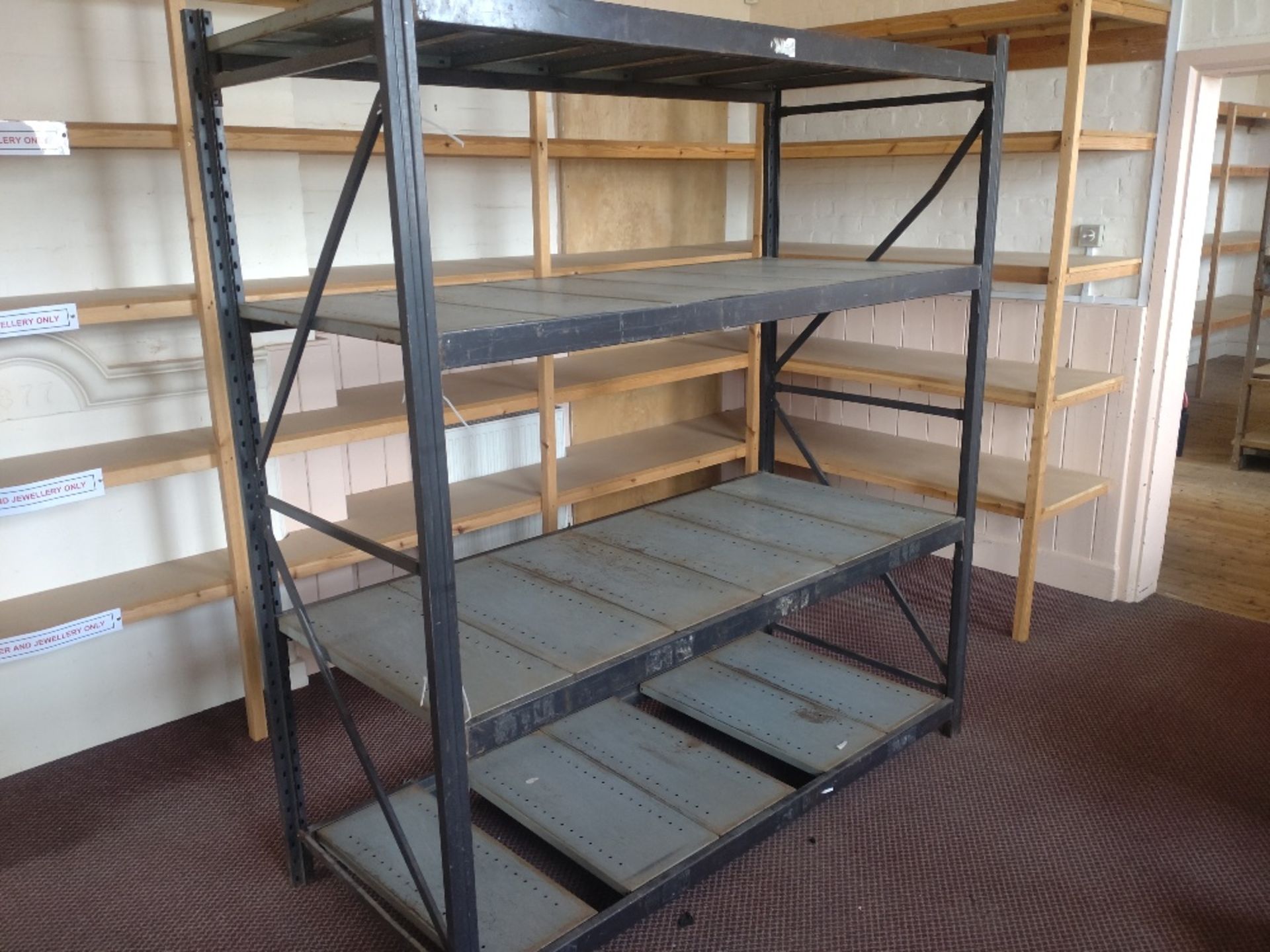 Metal Framed Racking 190cm x 204cm x 82c