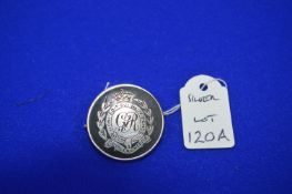 WWI Royal Engineers HM Silver London 1915 Pin Badge