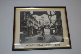 Framed Original Photograph of Whitefriargate Hull