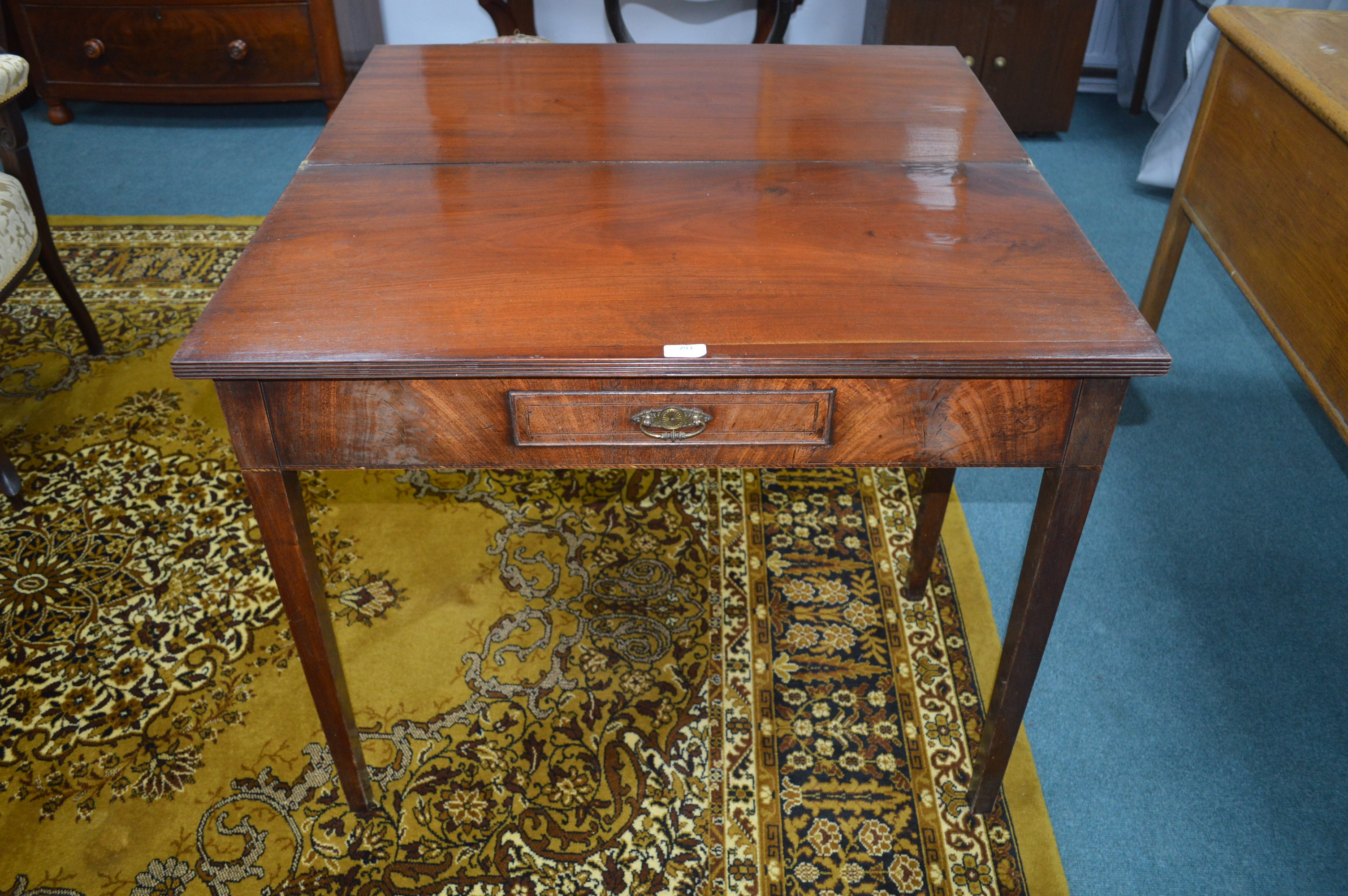 Georgian Mahogany Tea Table