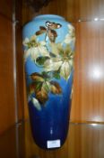 Large Leeds Pottery Art Nouveau Floral Vase