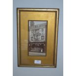 Framed Original Photograph of Gohl's Sweetshop Whitefriargate Hull 1903 for The King's Visit