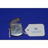 Hallmarked Sterling Silver Vesta Case - Birmingham 1914