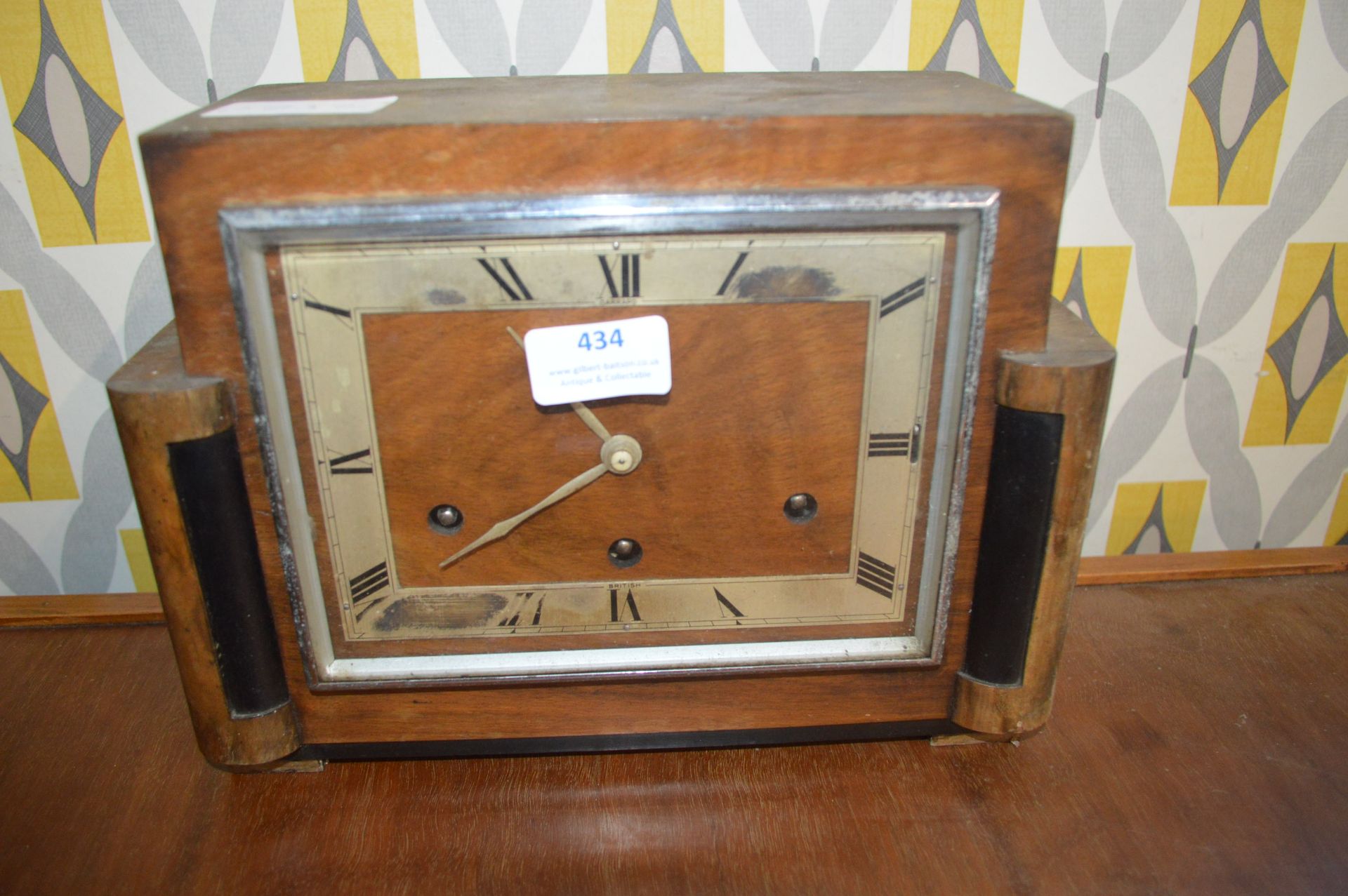 Vintage 1930's Garrard Mantel Clock
