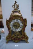 Large Continental Decorative Mantel Clock
