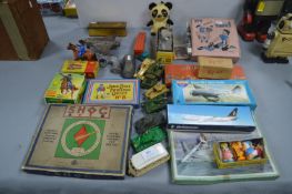Vintage Toys, 7" Singles, Diecast Tanks, etc.
