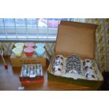 Vintage Pyrex Baking Set plus Boxed Glass and Chin