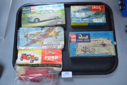 Vintage Airfix, Revel, and Eagle, Model Kits