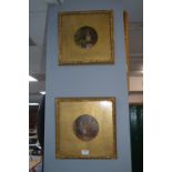 Two Gilt Framed Oils of Children