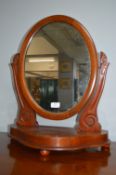 Victorian Mahogany Dressing Mirror