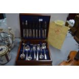 Elkington Sheffield Sliver Plate Cutlery Canteen