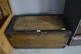 Victorian Pine Blanket Box