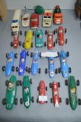 Twenty 1960/70's Plastic Toy Racing Cars etc.