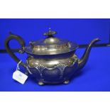 Hallmarked Sterling Silver Teapot ~640g, Birmingham 1907