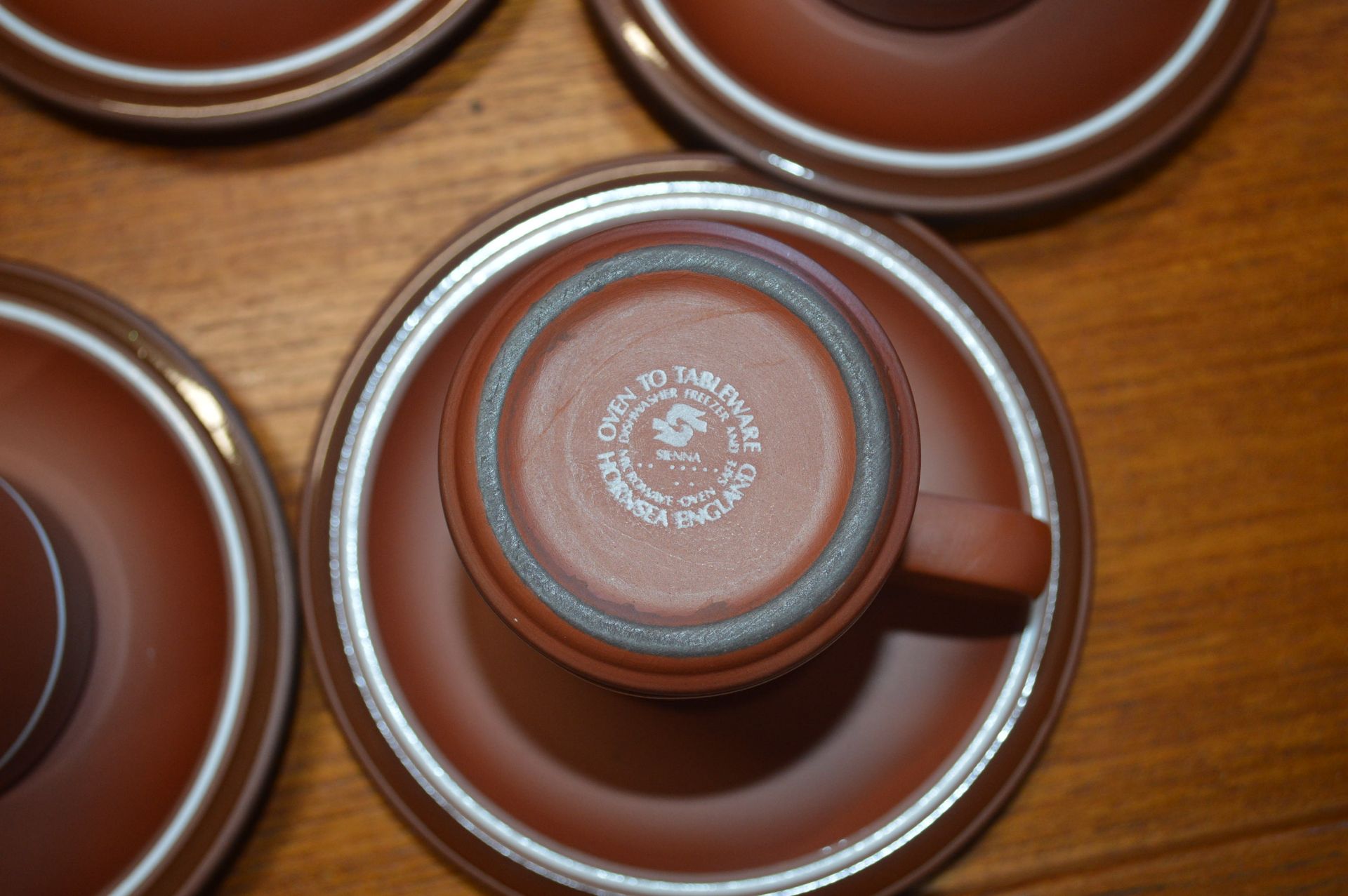 Hornsea Pottery Sienna Pattern Tea Set 26pcs - Image 2 of 2