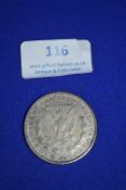 1842 United States Silver Dollar