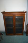 Mahogany Glazed Bookcase