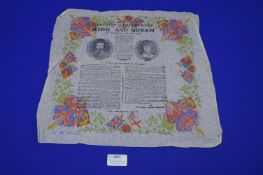 Paper Souvenir of The Opening of Parliament 1912