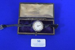 Rolex Ladies Hallmarked Sterling Silver Wristwatch