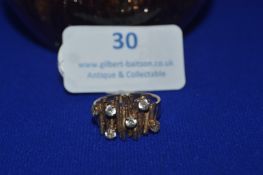 9k Gold Ring Size: N