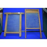 Two Pine & Glass Washboards