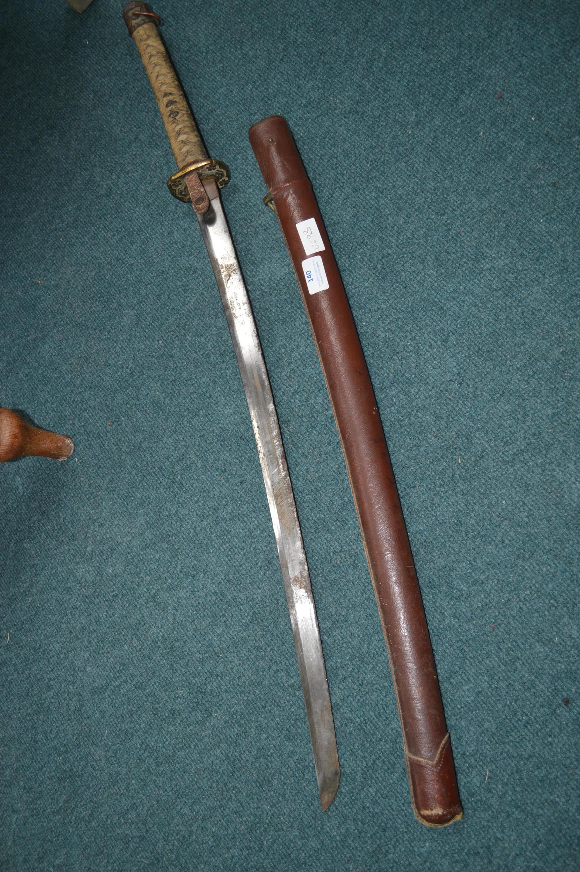 Japanese Officer's Sword - Image 3 of 12