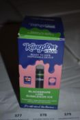 *Box of 600 Kingston Kbar Disposable Vapes 20mg 600 Puff 2% nicotine (Black Grape Lime Bubblegum
