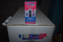 *Box of 300 Kingston Kbar Disposable Vapes 20mg 600 Puff 2% nicotine (Blueberry & Raspberry Ice)
