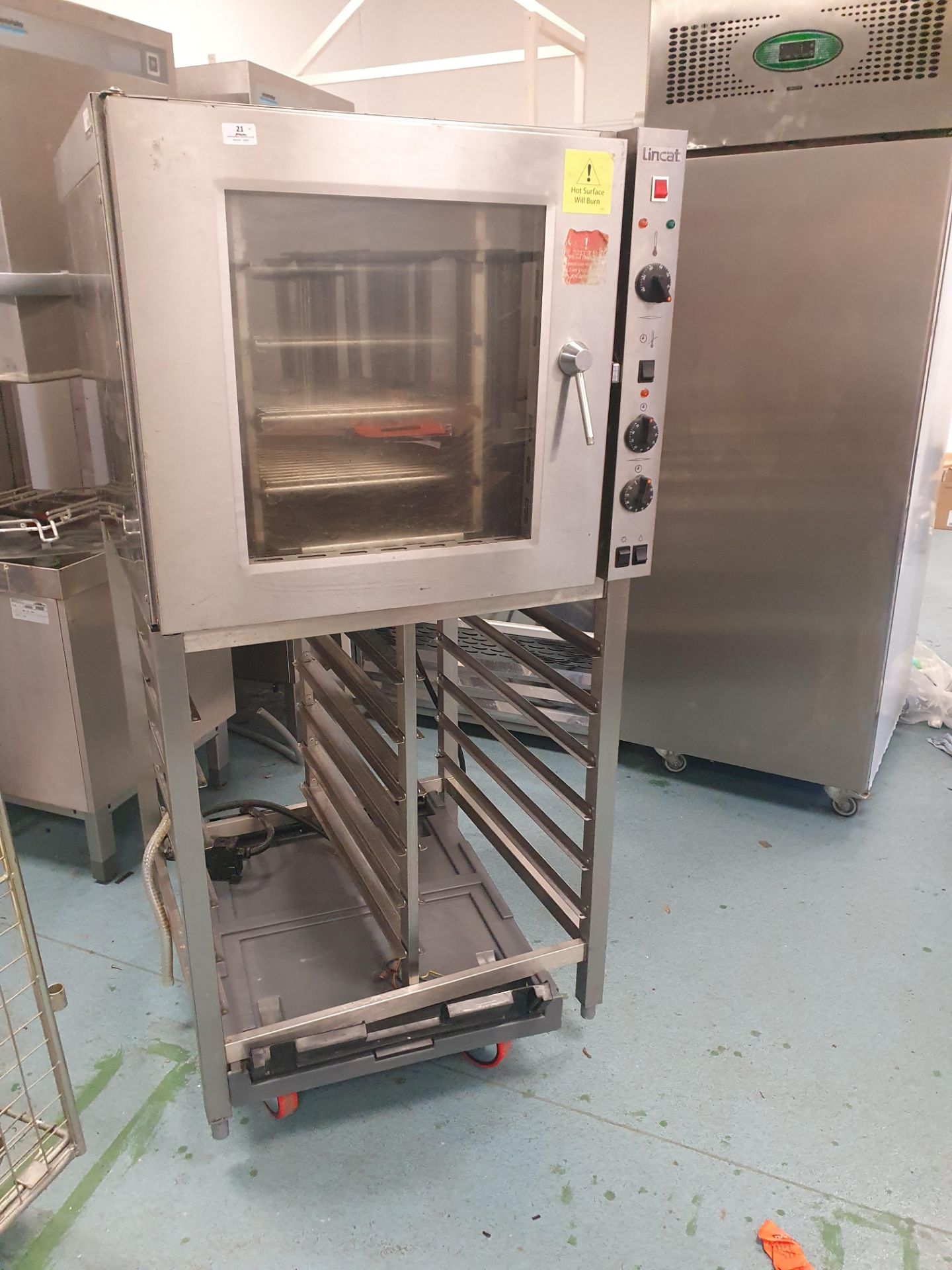 * Lincat Eco9 convection oven on stand - Image 2 of 4