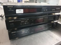* Denon AM/FM stereo tuner ( 1 x TU-260L and 2 x TU-260LII)