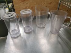 * 4 x plastic jugs