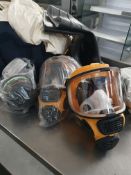 * Selection of PPE - including 3 x Gemini facemasks, filters, boots, carry bag