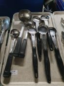 * selection of spoons and ladles