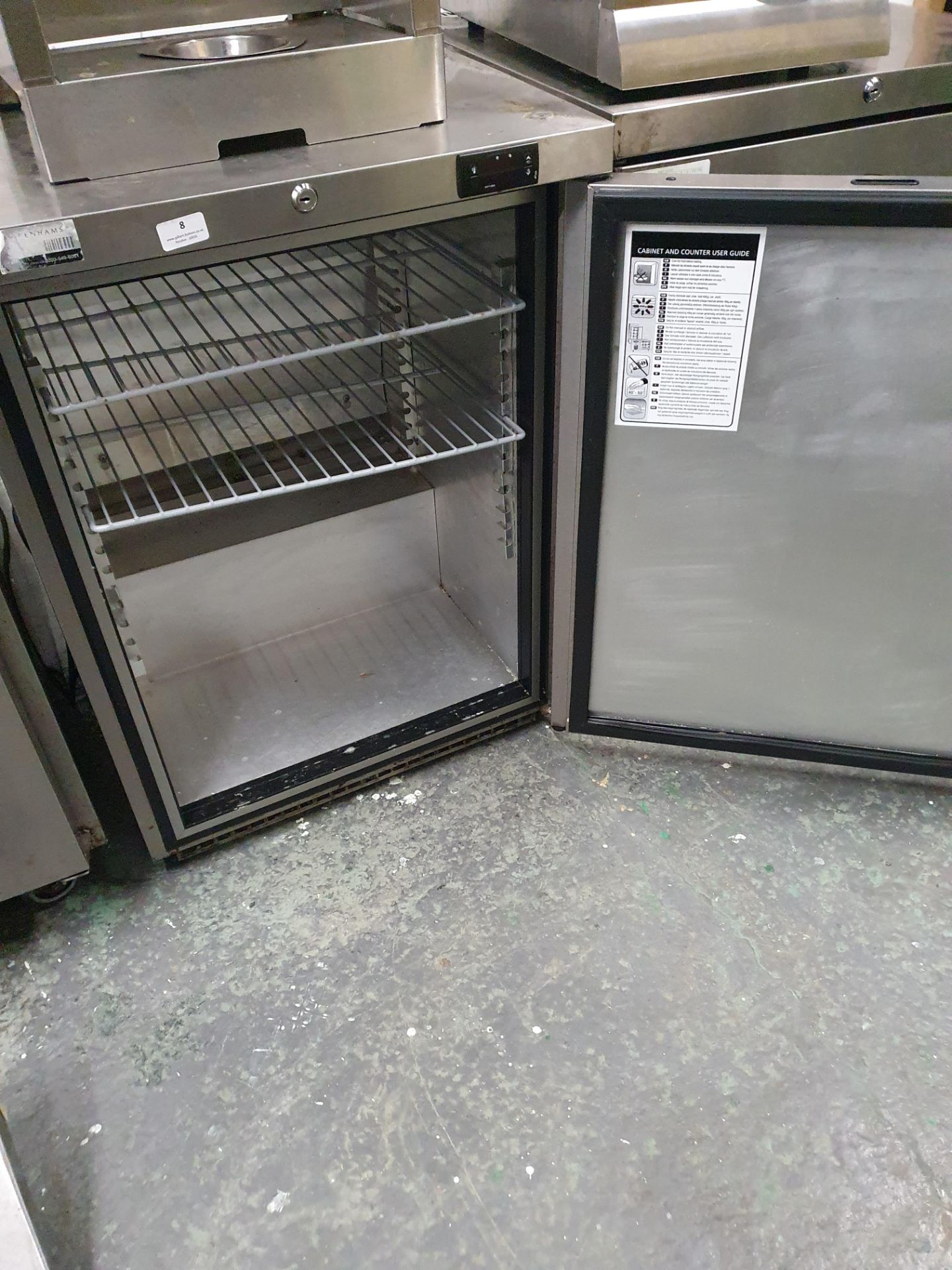 * Foster HR150 undercounter fridge - Image 2 of 3