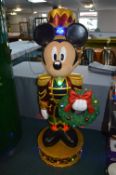 *5ft Musical Mickey Mouse Christmas Nutcracker Fig